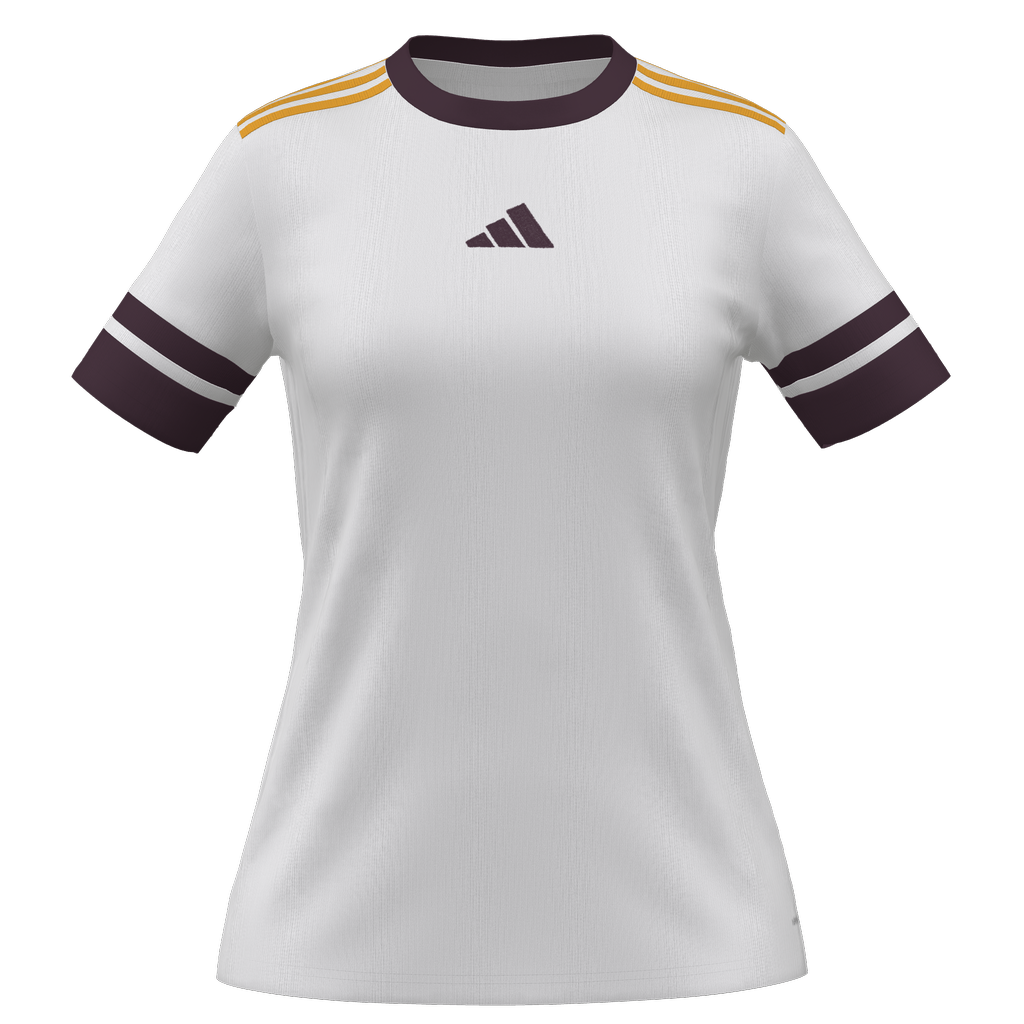 adidas Women's Squadra 25 Custom Jersey West Valley - White