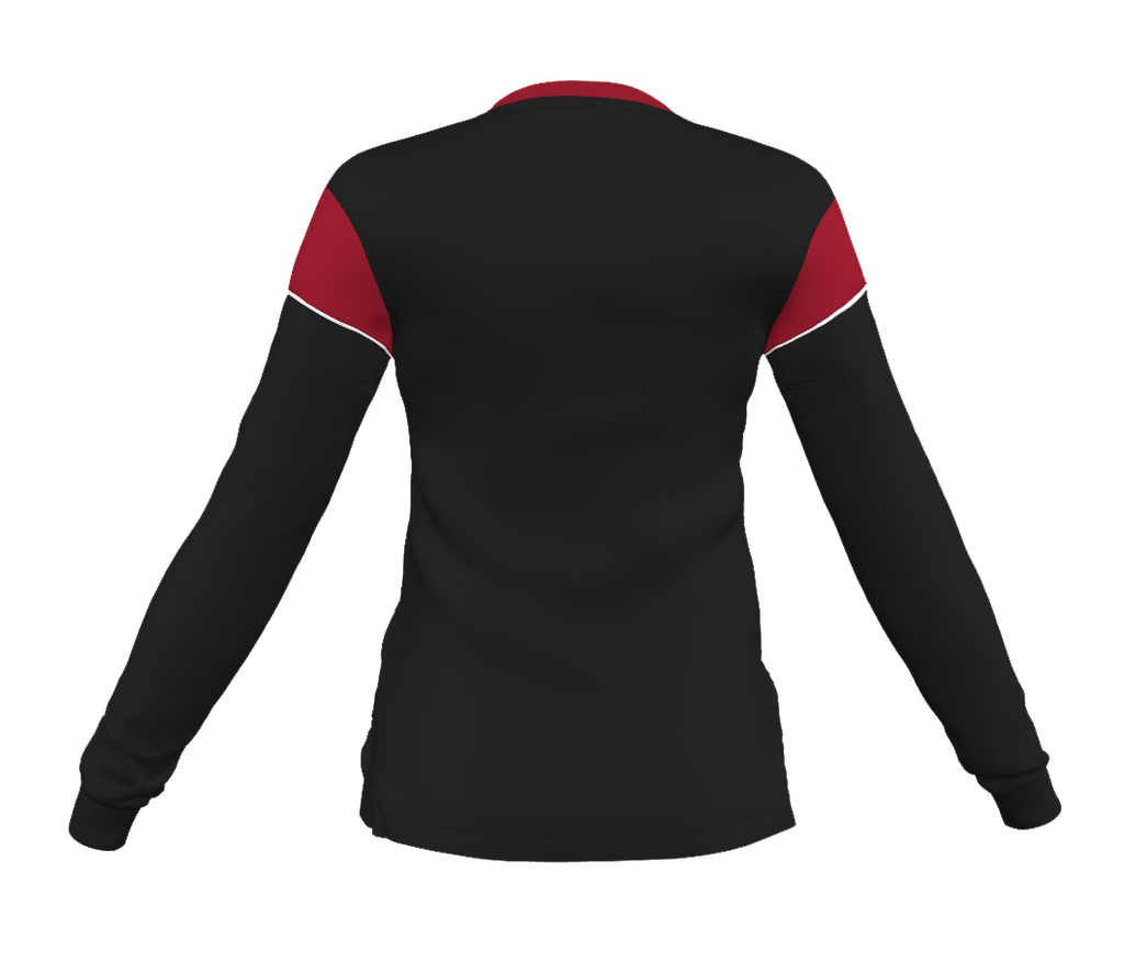 adidas Women's mi Squadra 17 L/S Jersey (56ERS) - Black/Red