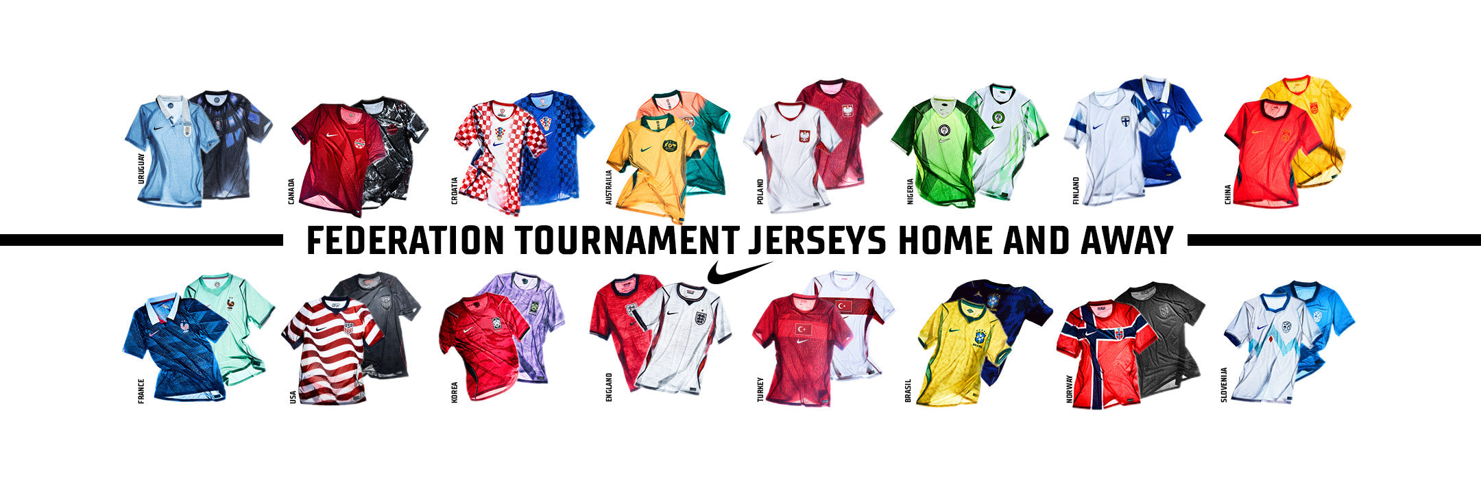 Nike federation jerseys banner